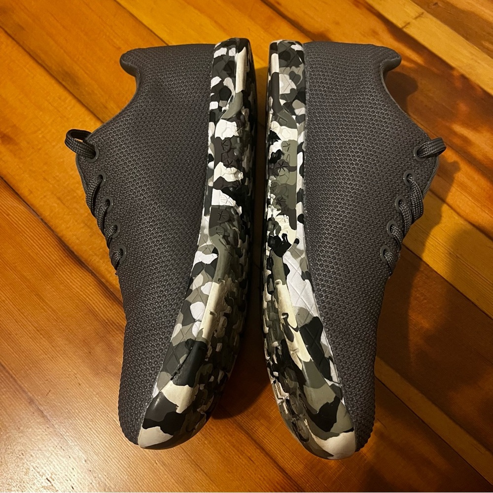 NoBull Outwork Super Fabric Gray/ Black Athletic Trainer, Camo Sole, M- 7.5, W-9 - Picture 6 of 10